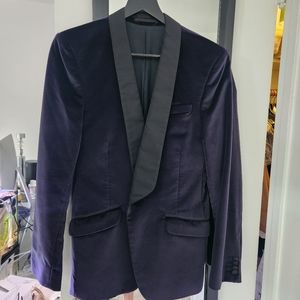 J. LINDEBERG DEEP PURPLE TUX JACKET